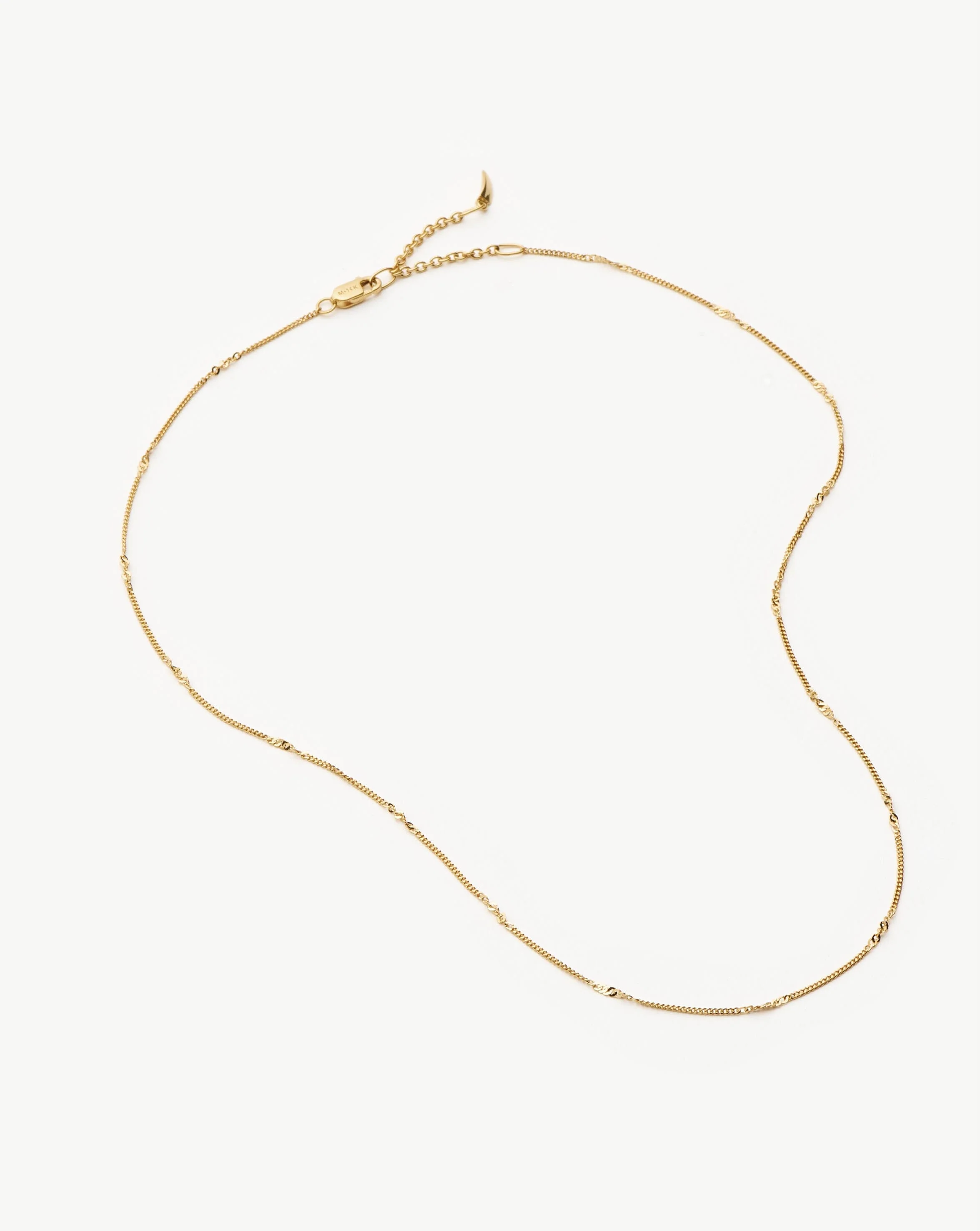 Fine Twisted Curb Chain Choker - Image 3