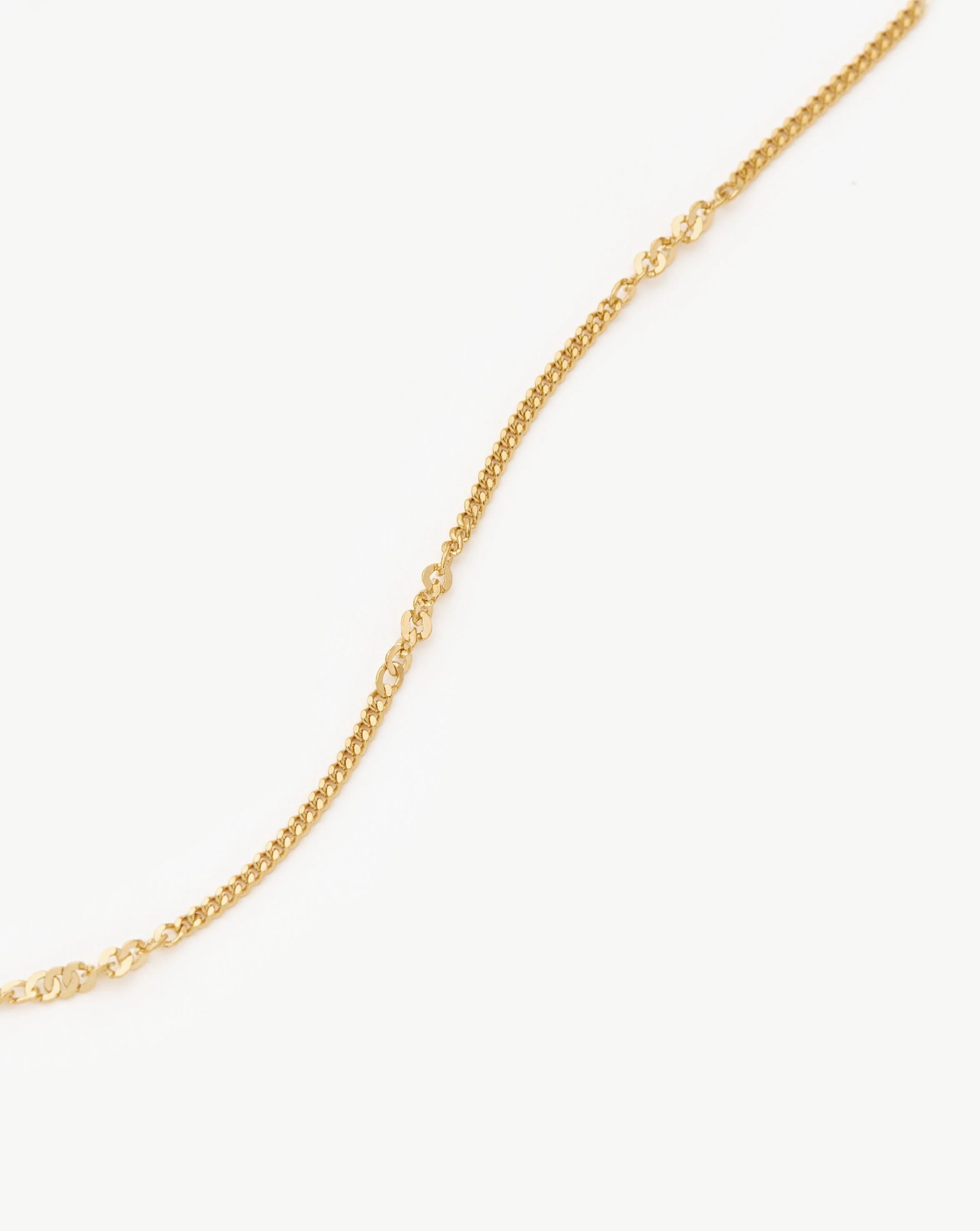 Fine Twisted Curb Chain Choker - Image 4